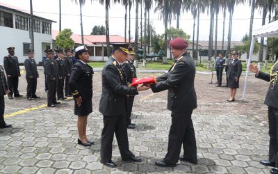 Ceremonia Militar con motivo del cambio de mando